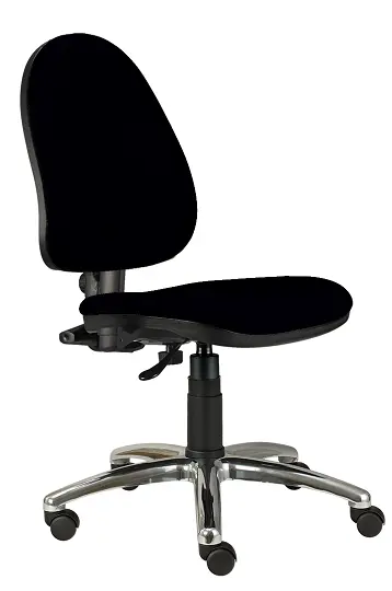 888/MEK CR židle kancelářská, kříž chrom, látka BO BONDAI BN7 (8033) - látka černá